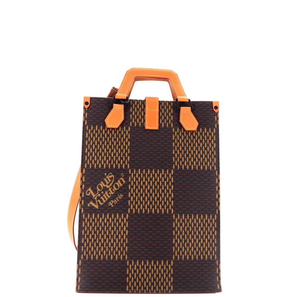 Louis Vuitton Nigo Tote Limited Edition Giant Damier and Monogram Canvas Mini - Picture 3 of 7